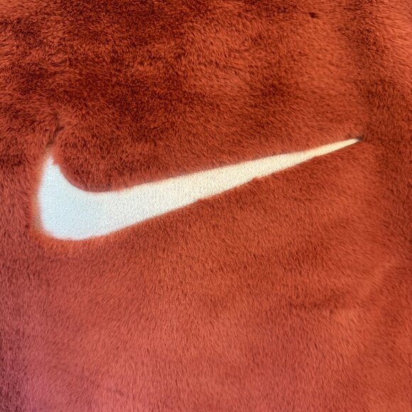 Nike Women's Faux Fur Crop Jacket - Picture 4 of 4
